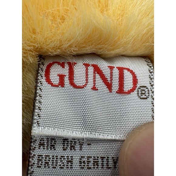 Gund Yellow Duck Duckling # 3563 Chicklette Plush Mini 5” Stuffed Animal - Picture 5 of 8